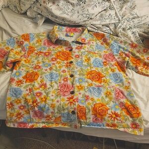 Big Budpress 1X Work Jacket in Vintage Wallpaper Print (no longer available)